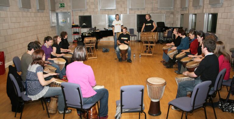 drum workshop at RNCM