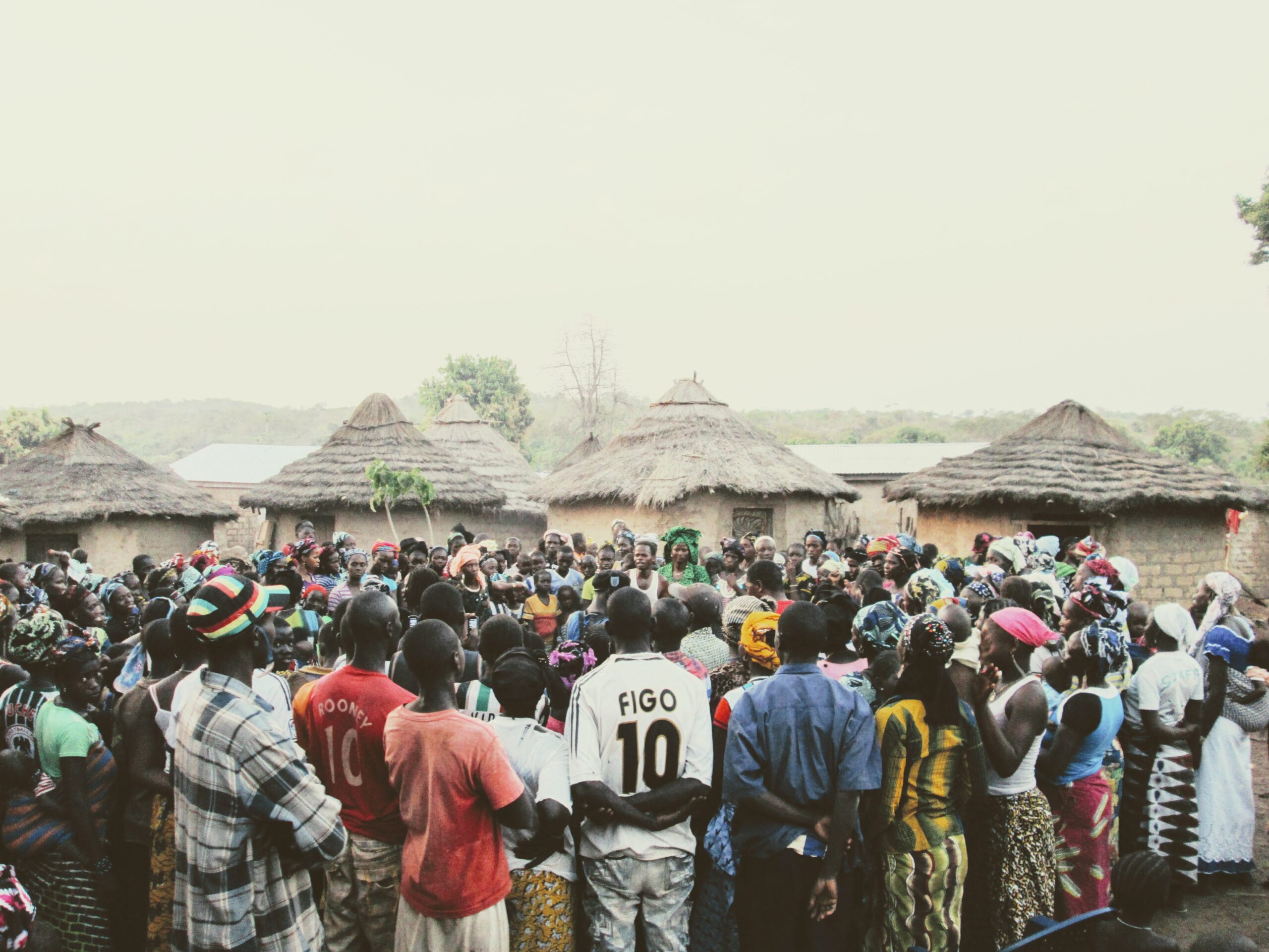 Drumming in Guinea