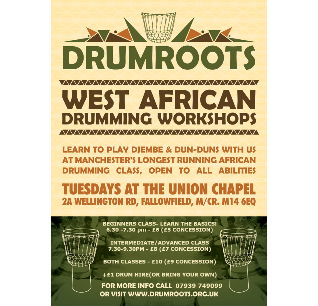 Drumroots-Djembe-class flier