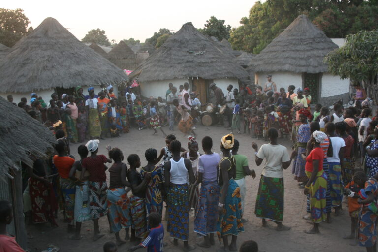 Drumming festival in Sangbaralla