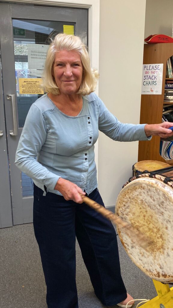 Drumroots at Leek U3A drumming group
