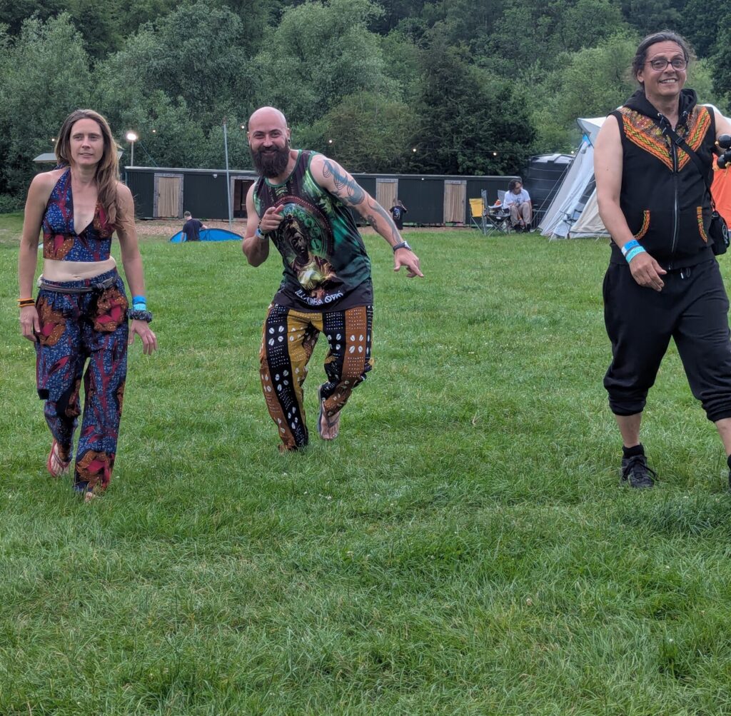Tanante at a festival