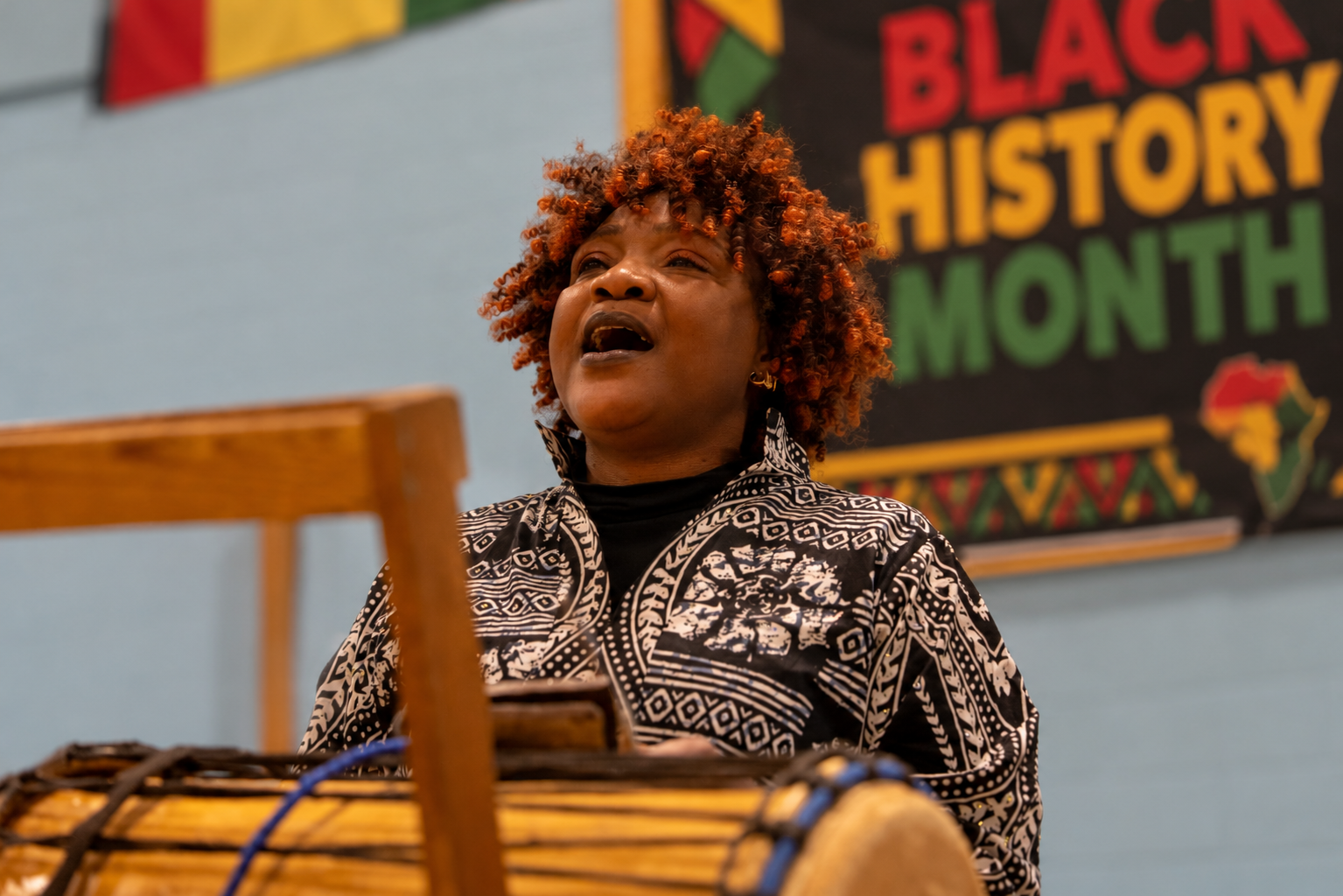 Black History Month Drum Performance